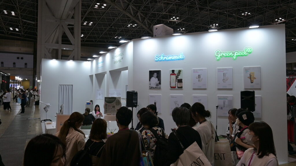 「GLEEN PEEL®」と「シュラメック」がbeauty world JAPAN東京2025に出展した画像